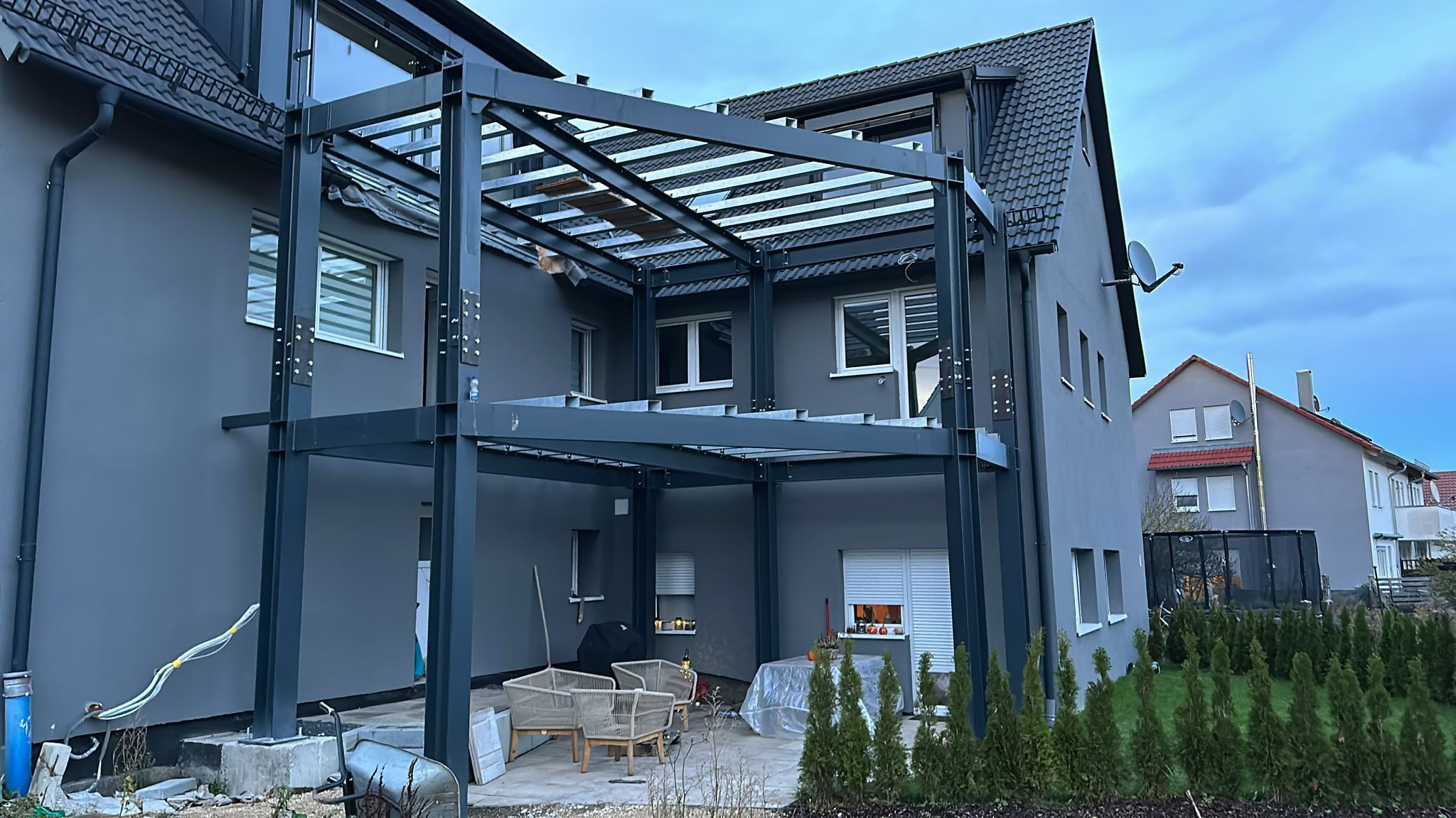 Vorstellbalkon-Anlage – Remsstahl Balkone